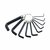 Jogo De Chave Allen Curta 1,5 a 10mm 10un - Brasfort