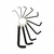 Jogo De Chave Allen Curta 1,5 a 10mm 10un - Brasfort - comprar online
