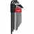 Jogo De Chave Torx L Longa T-10 A T-50 9 Peças - Gedore Red