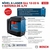 Nivel Laser Bosch Linha Gll 12-22 G Li Verde - comprar online