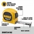 Trena Dewalt 25Mm X 05M - loja online