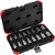 Jogo Soquete Torx Gedore Red Curto 1/2 T20 A T50 E10 A E24 16Pc