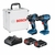 Parafusadeira Bateria Bosch 18V Gsb185Li + Gds18V-200 (Combo)