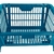 Cesto Expositor Plástico Azul Pequeno - Presto - comprar online