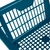 Cesto Expositor Plástico Azul Pequeno - Presto - Ferpar - O shopping das ferramentas. | Loja de Ferramentas