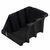 Gaveta Plástica Preta N7 21x34 - Presto