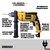 Furadeira Impacto Dewalt Dwd502 710w 1/2 220V na internet