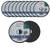 Kit Disco De Corte Fino Para Ferro 4.1/2 X 1,0 50 Un Bosch - Ferpar - O shopping das ferramentas. | Loja de Ferramentas