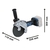 Esmerilhadeira Bosch Sem Bateria Gws 18v-180 Pc 7'' - Ferpar - O shopping das ferramentas. | Loja de Ferramentas