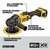 Politriz Dewalt Bateria Dcm849b 20v 7" Sem Bateria