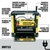 Desengrossadeira Dewalt Portatil Dw733 1800w 220v - loja online