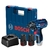Chave De Impacto A Bateria Gdr 120-li-2b 12v 1/4 +Kit Bosch