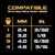 Rebitadeira Bateria Dewalt Dcf403b-b3 20v Sem Bateria