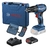 Parafusadeira de Impacto Gsb 185-li 18v Bosch + Kit de Acessórios