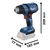 Imagem do Soprador Termico Bateria Bosch Ghg 18v-50 18v S/ Bat