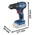 Furadeira Parafusadeira impacto 18v Bosch Gsb 185-li Sem Bateria - comprar online