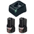 Kit Bosch Carregador Gal12v-20 + 2 Baterias Gba 12v 2,0 Amp