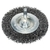 Escova Circular Aco Inox Lisa C/ Haste Bosch 75mm