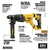 Martelete Rompedor Dewalt Sds Plus 20v Dch263b Sem bateria na internet