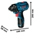 Chave De Impacto A Bateria Gdr 120-li-2b 12v 1/4 +Kit Bosch - comprar online
