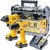 [Combo] Parafusadeira Bateria 12v Dcd700 + Dcf805 + 02 baterias Dewalt