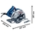 Serra Circular Bosch Gks150 Std 1500w 7.1/4 220v na internet