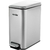 Lixeira Retangular 5 Litros Inox Cinza C/ Pedal - Vonder