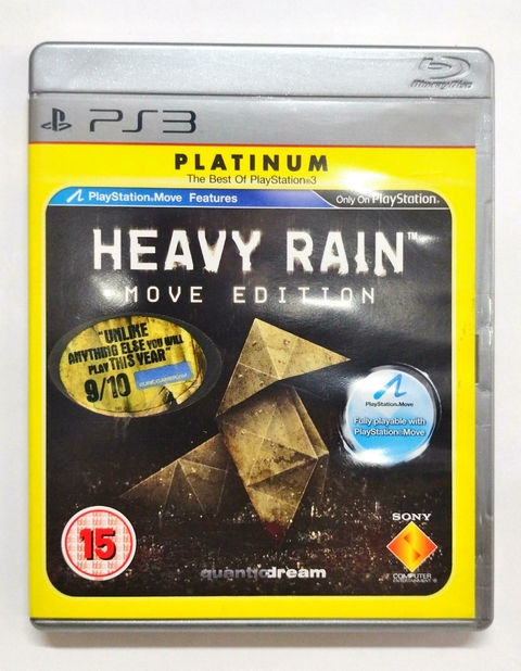 Jogo Heavy Rain - Move Edition (Platinum Hits) - PS3