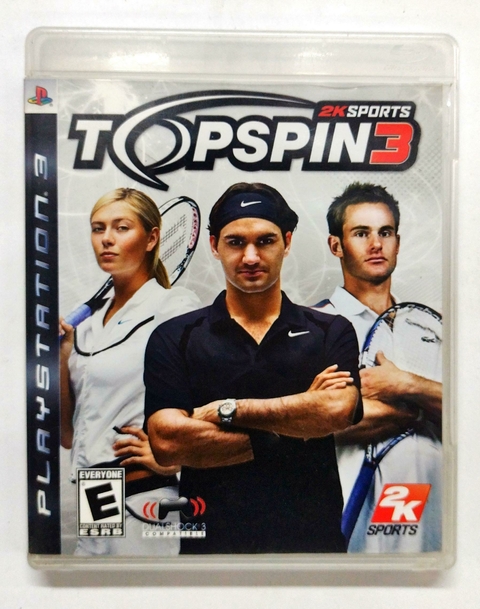 Jogo Topspin 3 - PS3