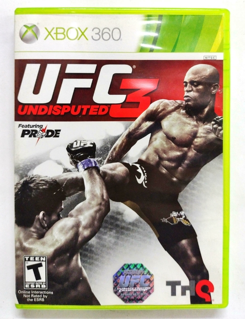 Jogo UFC Undisputed 3 - Xbox 360