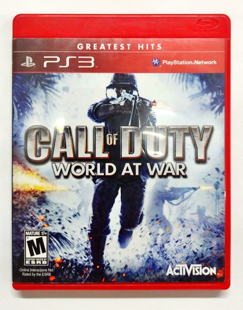 Jogo Call of Duty: World at War (Greatest Hits) - PS3