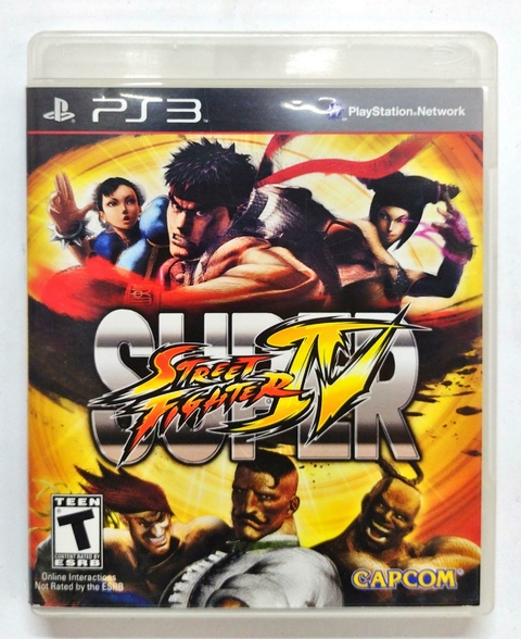 Jogo Super Street Fighter IV - PS3