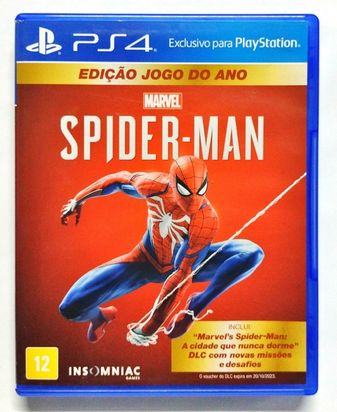 Jogo Marvel's Spider-Man - PS4