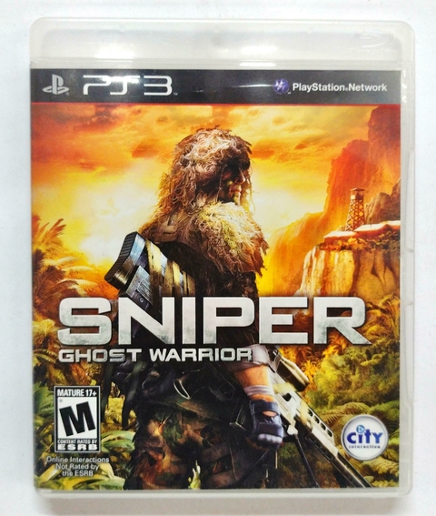 Jogo Sniper Ghost Warrior - PS3