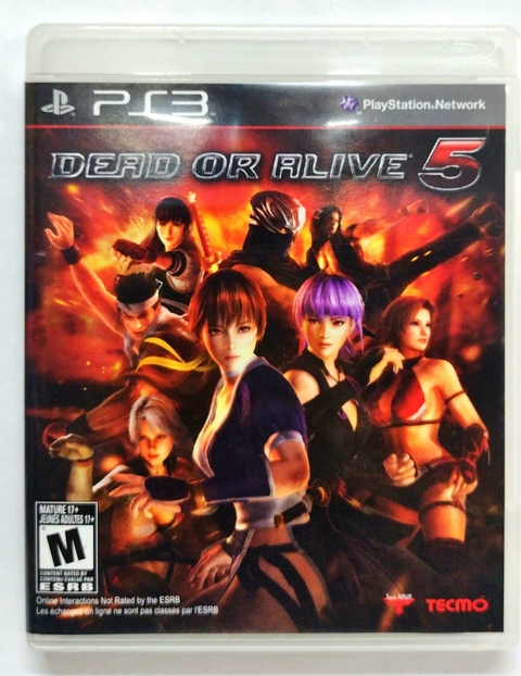 Jogo Dead or Alive 5 - PS3