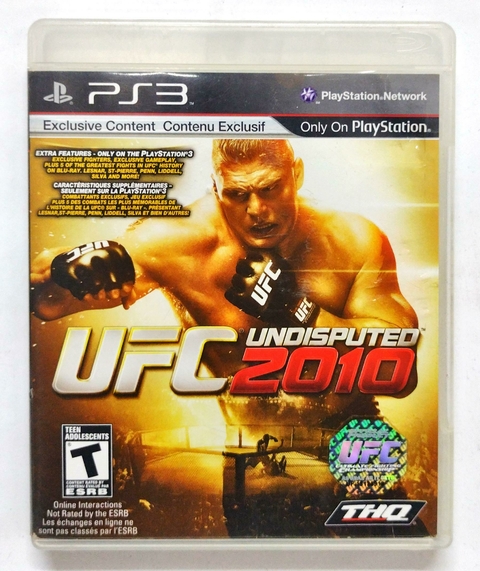 Jogo UFC Undisputed 2010 - PS3