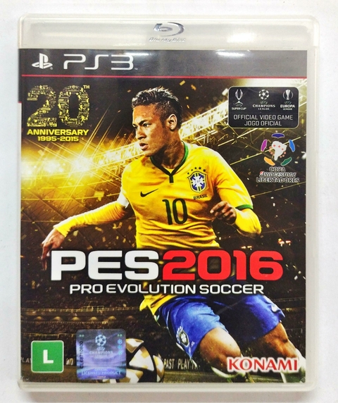 Jogo Pro Evolution Soccer 2016 (PES 16) - PS3