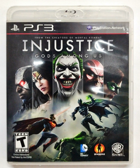 Jogo Injustice: Gods Among Us - PS3