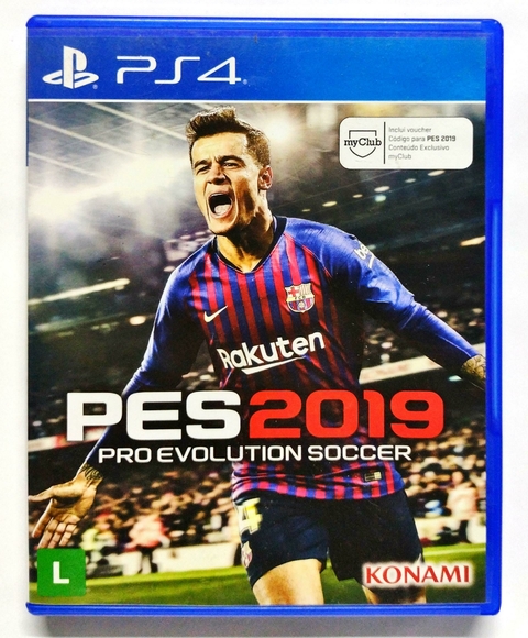 Jogo Pro Evolution Soccer 2019 (PES 19) - PS4