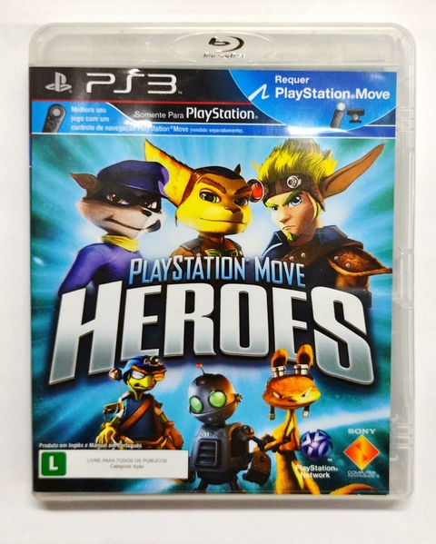 Jogo Playstation Move Heroes - PS3