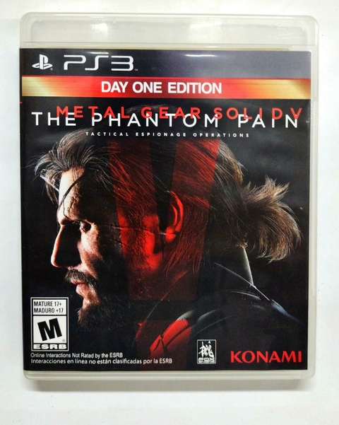 Jogo Metal Gear Solid V: The Phantom Pain - PS3