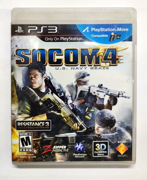 Jogo Socom 4: U.S. Navy Seals - PS3