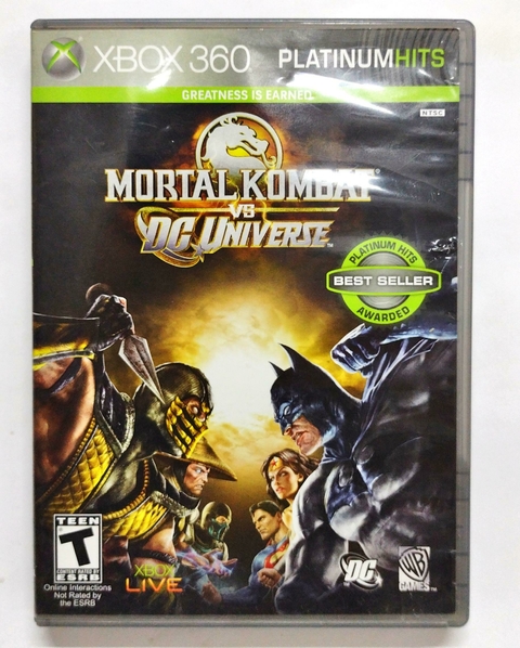 Jogo Mortal Kombat vs DC Universe (Platinum Hits) - Xbox 360