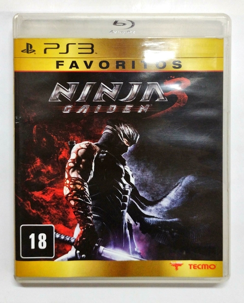 Jogo Ninja Gaiden 3 (Favoritos) - PS3