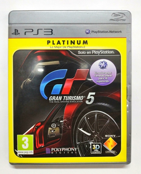 Jogo Gran Turismo 5 (Platinum Hits) - PS3