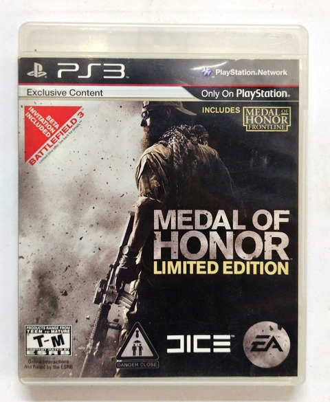 Jogo Medal of Honor (Limited Edition) - PS3