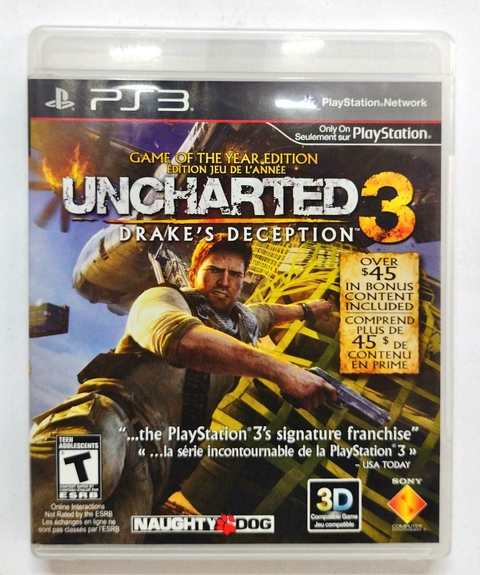 Jogo Uncharted 3: Drake's Deception (Game of the Year) - PS3