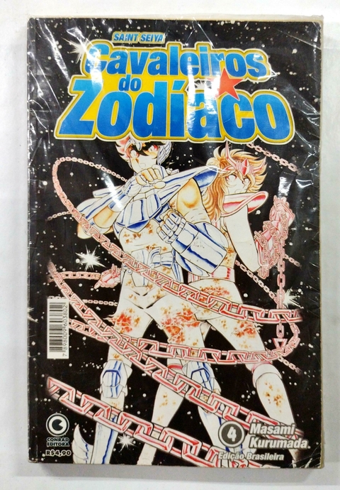 Mangá Os Cavaleiros do Zodiaco - Volume 4