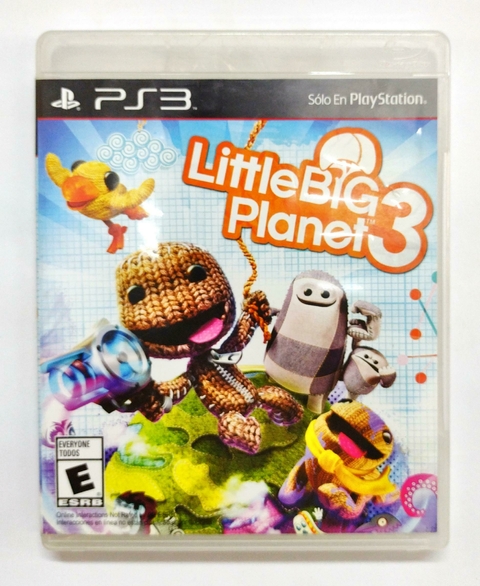Jogo Little Big Planet 3 - PS3