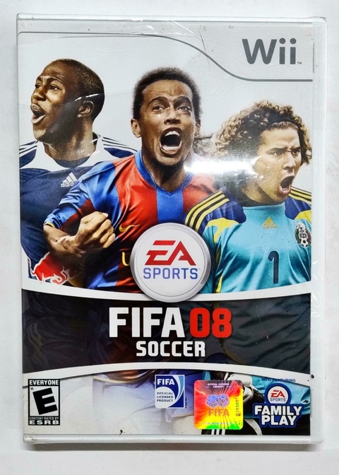 Jogo FIFA Soccer 08 (Lacrado) - Nintendo Wii